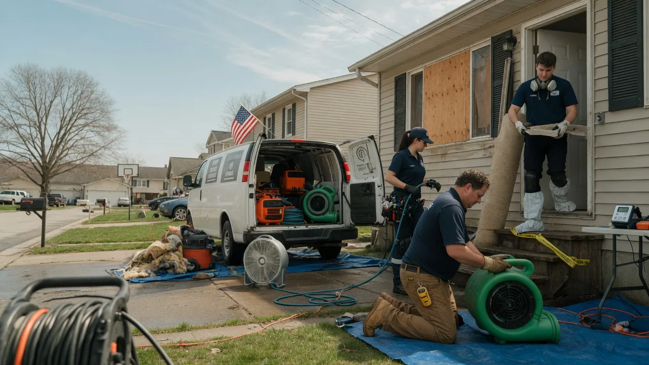Water Damage Restoration in Mount Sterling, IA near me